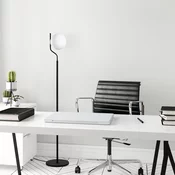 Aberto Design Podna lampa Tulip 13815 , 30 x 30 x 168 cm, 1 x E27, 250 cm Kabl,, Crna