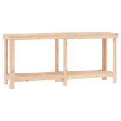 Vidaxl Delovna miza 180x50x80 cm trdna borovina