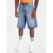 United Colors Of Benetton Jeans kratke hlače 4AW7U9018 Modra Relaxed Fit