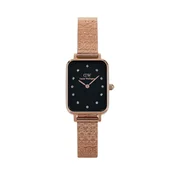 Ročna ura Daniel Wellington Quadro Lumine Pressed Piano DW00100579 Zlata