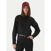 Tommy Jeans Prehodna jakna DW0DW20403 Črna Regular Fit