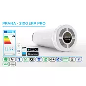 PRANA Rekuperator 210G erp PRO - Max 45 - 60 cm