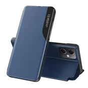 MG Eco Leather View knjižni ovitek za Xiaomi Redmi Note 12 5G/Poco X5 5G, modro
