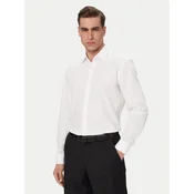 HUGO Srajca Koey 50561154 Bela Slim Fit