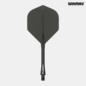ALL in ONE/pero z nastavkom WINMAU/Fusion/Integrated Flight & Shaft/black