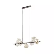 Brilagi - Luster na sajli VULCANO 7xG9/8W/230V braon/zadimljeno bež