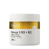 OstroVit - Omega 3 D3+K2, 180 kapsul