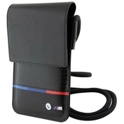 BMW BMOWBPUCARTCBK Wallet Bag black Carbon Tricolor Line (BMOWBPUCARTCBK)