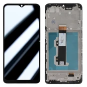 MOTOROLA Originalni zaslon Motorola Moto E22/E22i - LCD steklo na dotik (z okvirjem), (21208375)