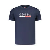 Tommy Jeans Majica Dna Play DM0DM23715 Mornarsko modra Slim Fit