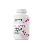 OstroVit - Vitamin D3 + K2, 90 mehkih kapsul