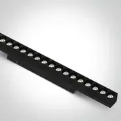 LINEARNA LED SVJETILJKA ZA MAGNETSKE ŠINE 18W CRNA CCT 48V IP20 MINI/MIDI DM42112BA/B/V