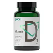 Puori vitamin D, 120 kapsul