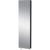 Antracitno siva omara za hodnik 50x195x18 cm Rotary – Germania