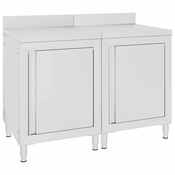 Komercijalni ormaric s radnom plocom 120 x 60 x 96 cm celicni