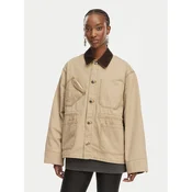 G-Star Raw Prehodna jakna Boyfriend Barn D28436-E347 Bež Relaxed Fit