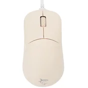 White Shark Gaming miš GM 5014 Graphene, USB, 12400 DPI, Bež
