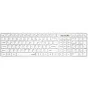 GENIUS SlimStar 126 USB YU bela tastatura