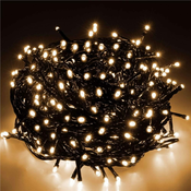 Springos novoletne lučke 200 LED 8 funkcij 3000K
