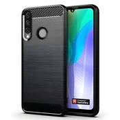 Futrola Carbon Shield TPU za Huawei Y6P - Crna KP9469