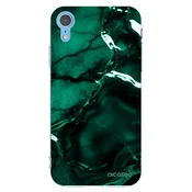 Silikonski prozorni ovitek za Apple iPhone XR - Dark emerald