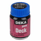 Rayher. Barva za tekstil DEKA Perm Deck 25 ml črna