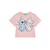 United Colors Of Benetton Majica 35RYG10HQ Roza Regular Fit