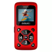Evolveo EasyPhone ID (EP400) crveni mobilni telefon SGM EP-400-IDR