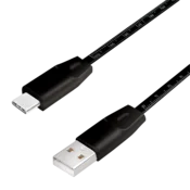shumee Kabel USB-C na USB-A, 1 m, LogiLink, naprave za hitro polnjenje podatkov
