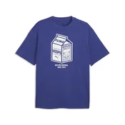 PUMA Junior Varsity Relaxed Tee Men, Clothing, Royal, XL