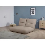 Livetastic ZOFA S POSTELJNO FUNKCIJO, rjava tekstil