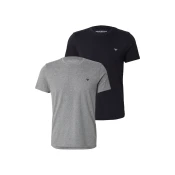 Emporio Armani Majica siva/črna
