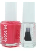 Set Essie: Vegan Polish Gloss 72 Peach Daiquiri 13.5 ml + Nail Care - Nail Strengthener Good To Go Top Coat 5 ml