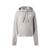 ADIDAS ORIGINALS Pulover ESSENTIALS  pegasto siva/bela