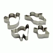 4-delni set modelčkov za piškote 52500
