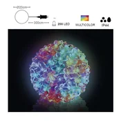 Vito LED božična krogla večbarvna 20cm IP44 NATALE-18