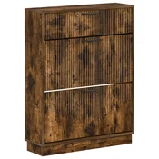 vidaXL omara za čevlje HOORN 78 x 24 x 100 cm Inženirski les