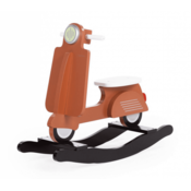 ChildHome Leseni gugalni skuter Rust Black