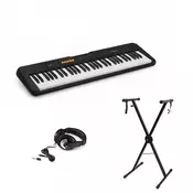 CASIO CT-S100 CASIOTONE KLAVIATURA Z ADAPTERJEM, STOJALOM IN SLUŠ.