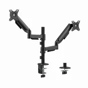 Gembird MA-DA2P-02 nastavljiva mizna roka za 2 monitorja 17”-32”
