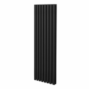 MONSTER Ovalni stebričasti radiator – 1600 mm x 480 mm – črn, (21569893)