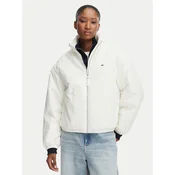 Tommy Jeans Prehodna jakna DW0DW22908 Bela Regular Fit