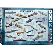Eurographics - Puzzle WWII Warships - 1 000 kosov
