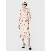 TWINSET Srajčna obleka 231TP2701 Bež Regular Fit