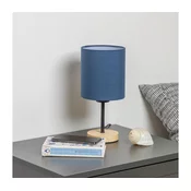 Brilagi - Stona lampa NUBILA WOOD 1xE27/25W/230V hrast/tamno plava
