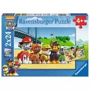 RAVENSBURGER sestavljanka Tačke na patrulji (junaški psi), 2x24d