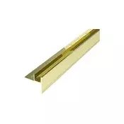 Mexen Line-B kutna letva za staklo 120 cm desna, zlatna - 185004120R