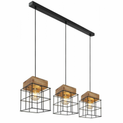 Globo 15530-3H - Luster na sajli MERRIL 3xE27/60W/230V
