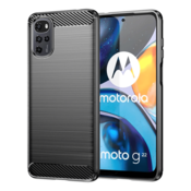 Techsuit Carbon Silicone ovitek za Motorola Moto G22