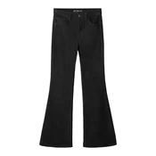 MANGO Kavbojke VIOLETAV črn denim